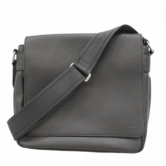 Louis Vuitton Taiga Roman PM Shoulder Bag M30619 Ardoise Men's